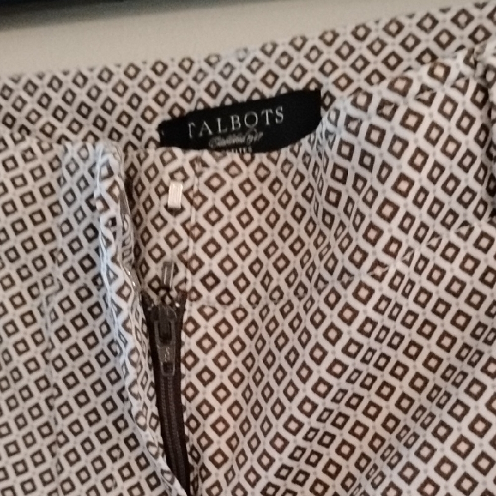 Talbots Geometric Print Pants - Picture 4 of 10